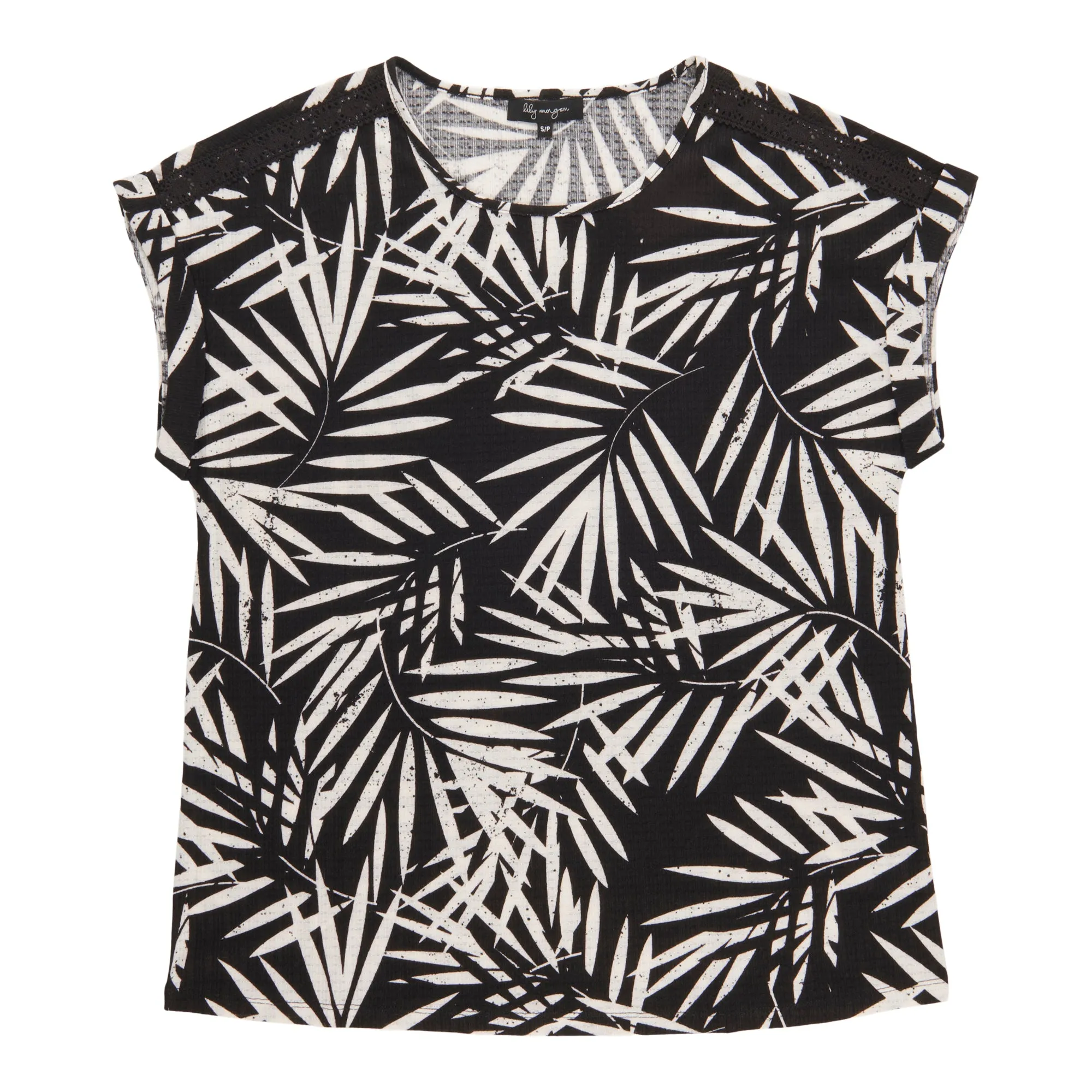 lily morgan Women's Printed Top with Shoulder Detail sold by Giant Tiger product image thumbnail 3