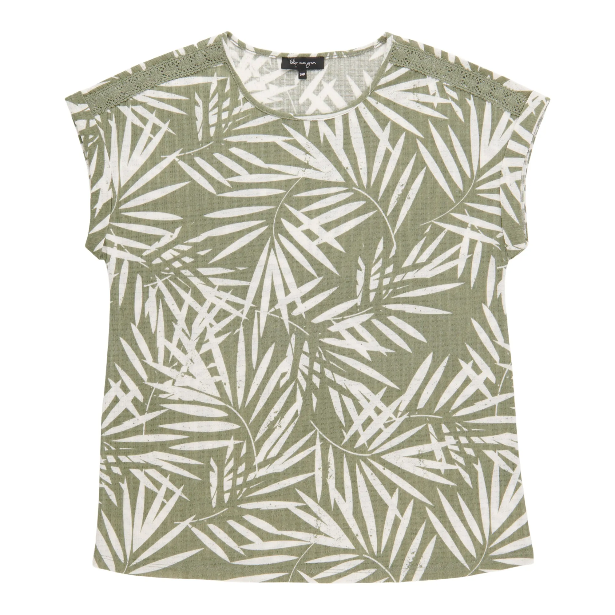 lily morgan Women's Printed Top with Shoulder Detail sold by Giant Tiger product image thumbnail 4