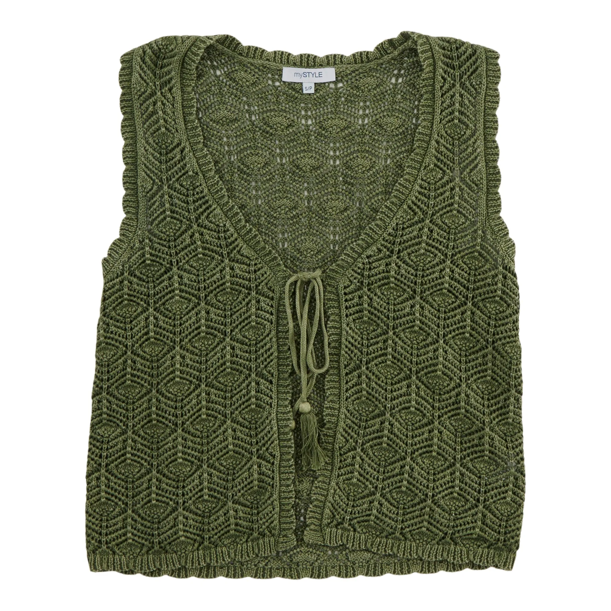 mySTYLE Women's Crochet Tie Vest sold by Giant Tiger product image thumbnail 2