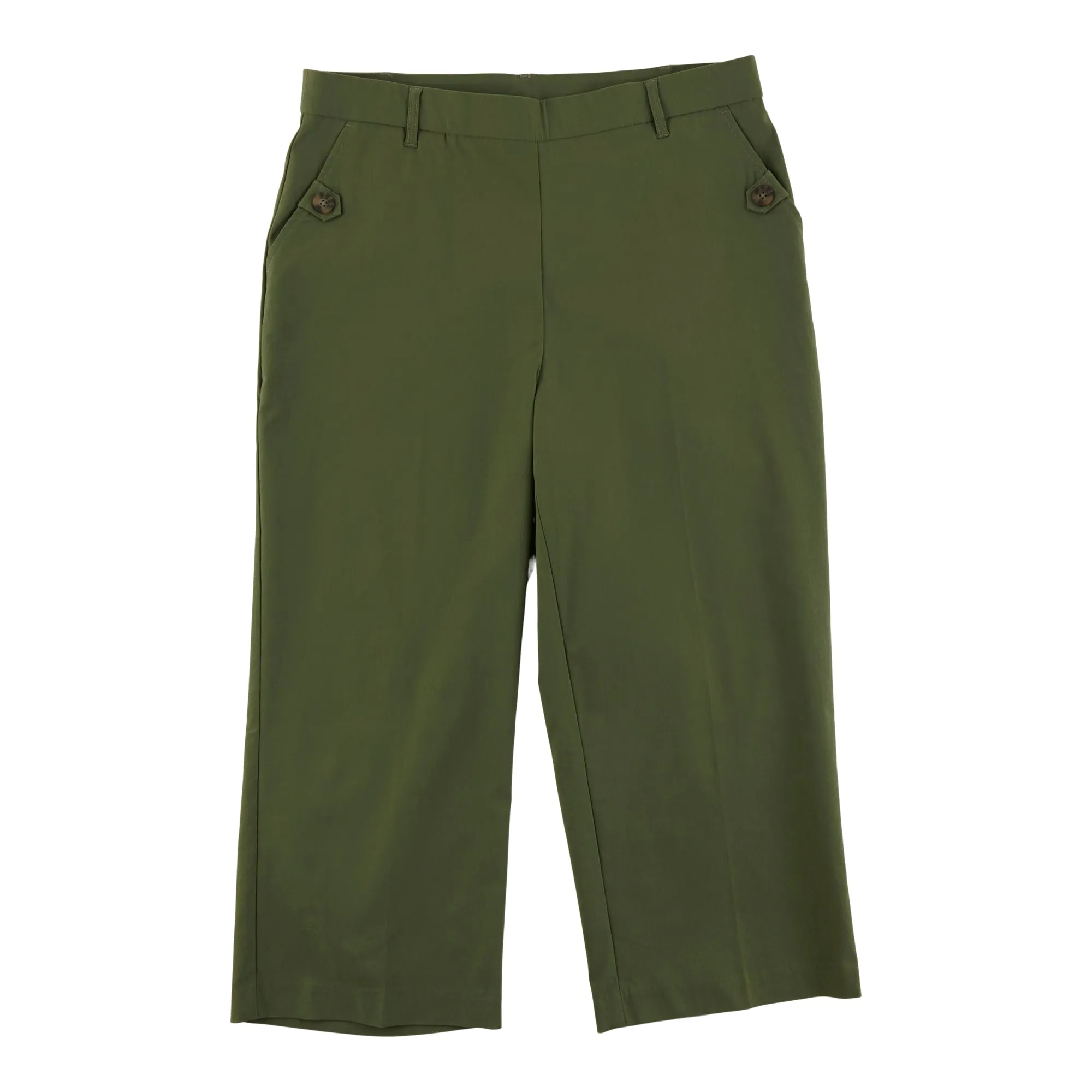 lily morgan Women's Plus Solid Millennium Capris sold by Giant Tiger product image thumbnail 2