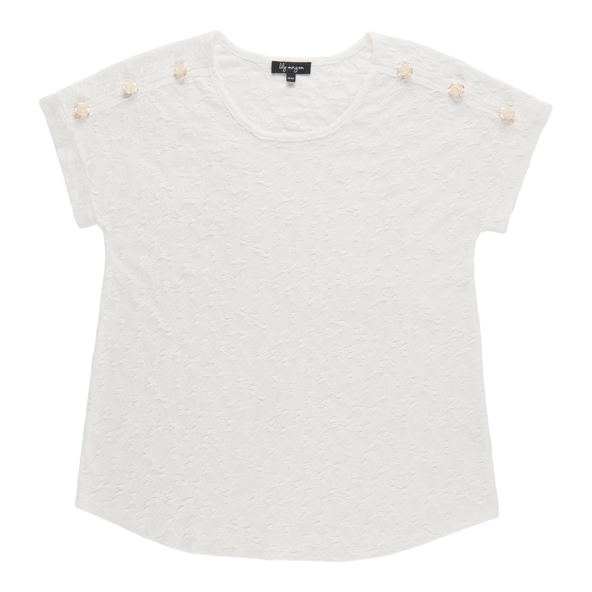 lily morgan Women's Shoulder Button Top sold by Giant Tiger product image thumbnail 2