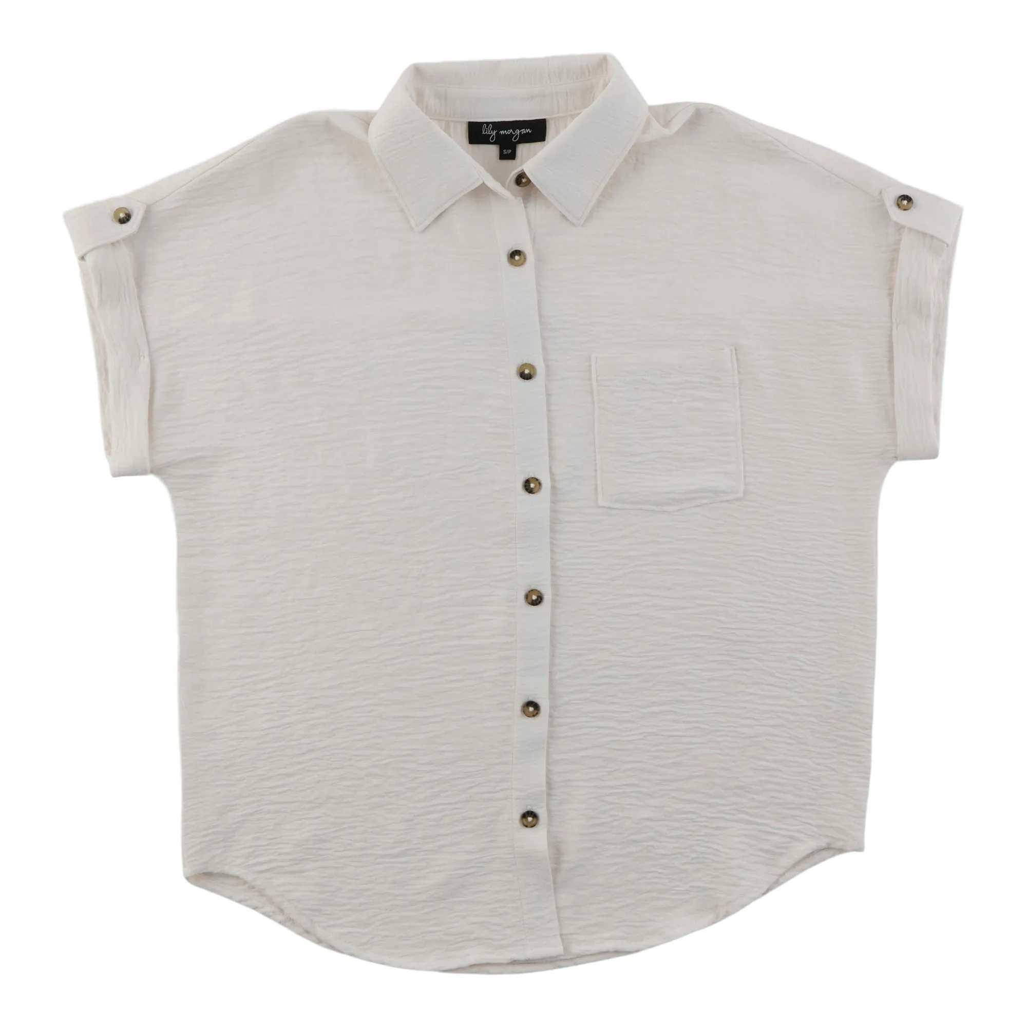 lily morgan Women's Airflow Button Blouse sold by Giant Tiger product image thumbnail 2
