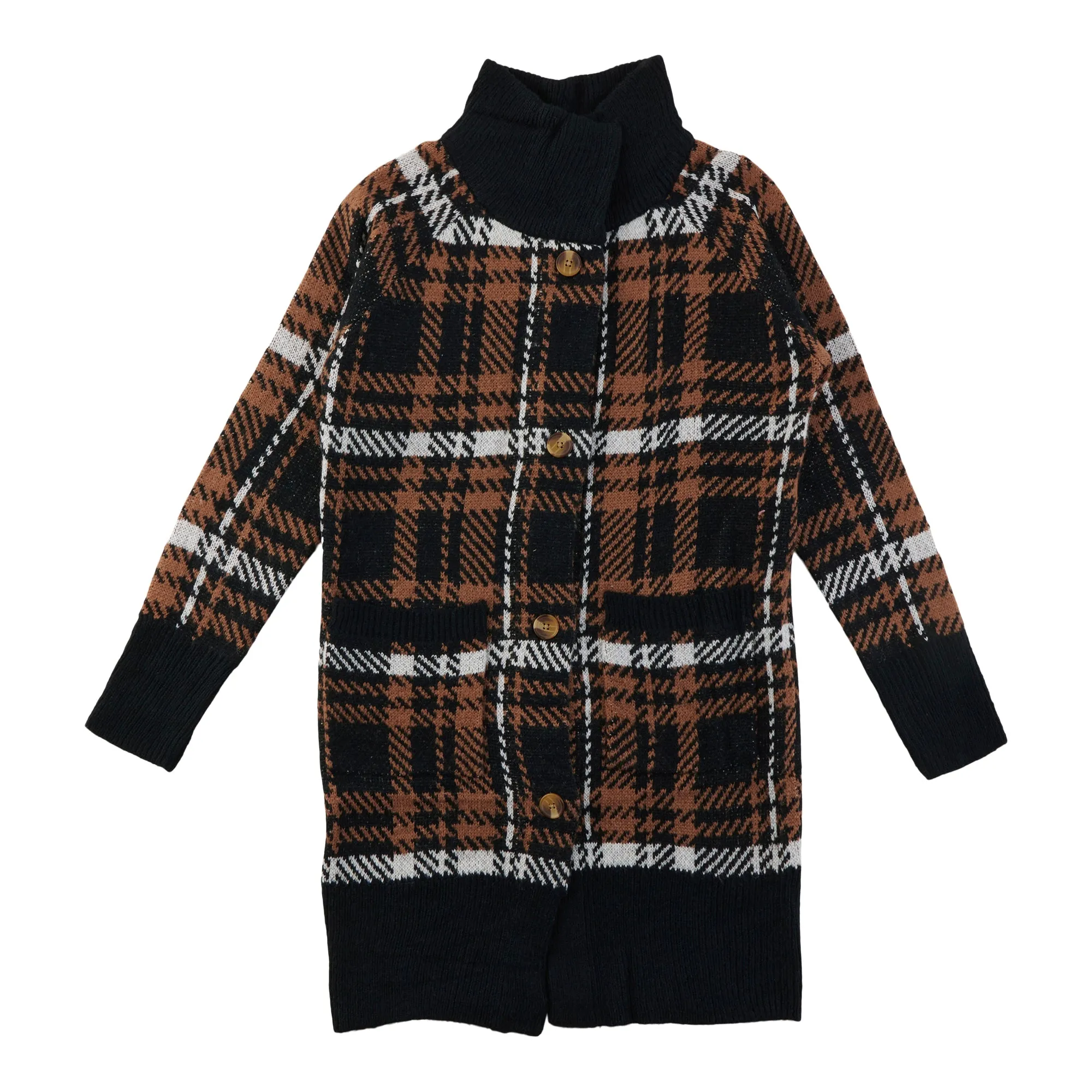 Women's Plaid Button Front Cardigan, Assorted sold by Giant Tiger product image thumbnail 4