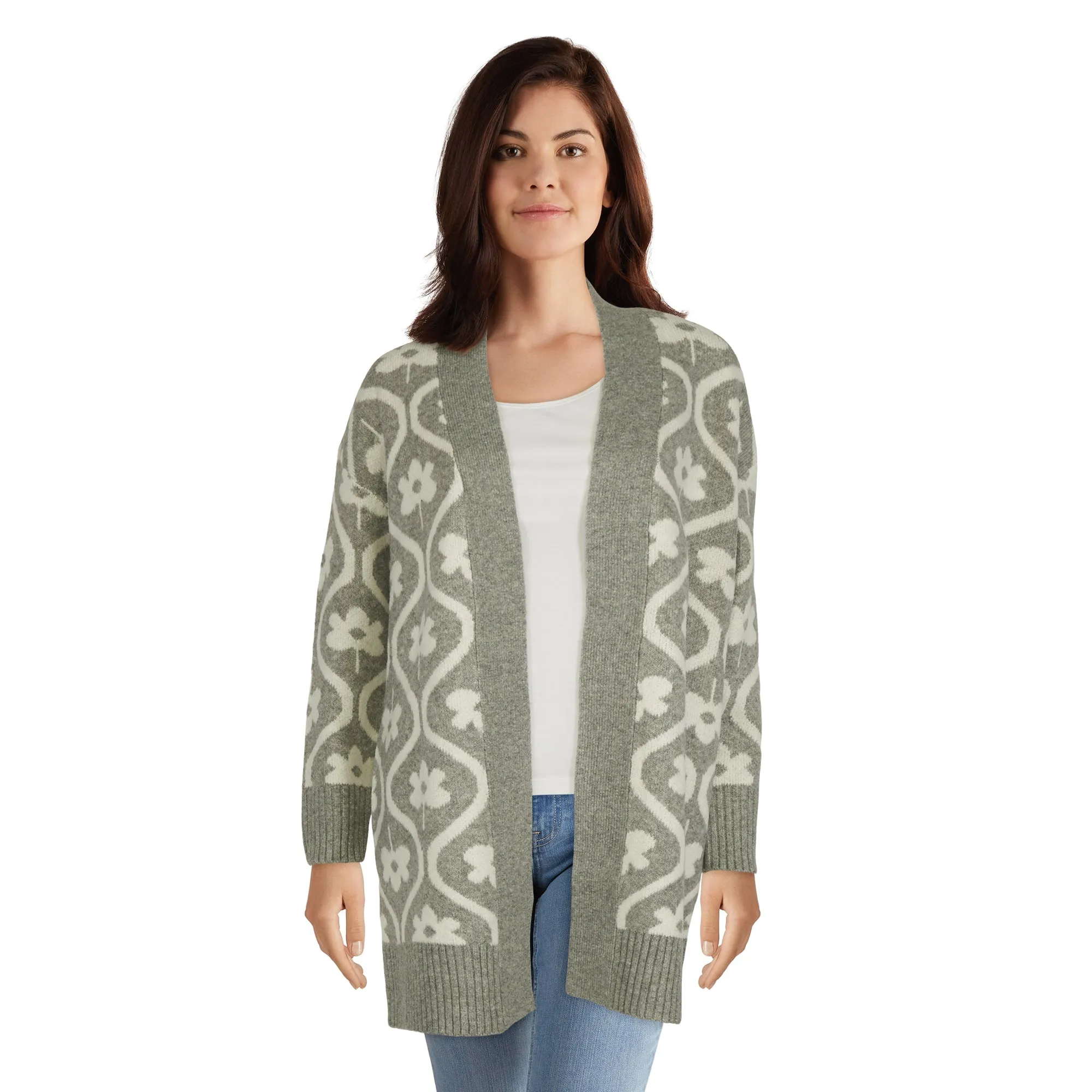 Women's Floral Open Front Cardigan, Assorted sold by Giant Tiger product image thumbnail 2
