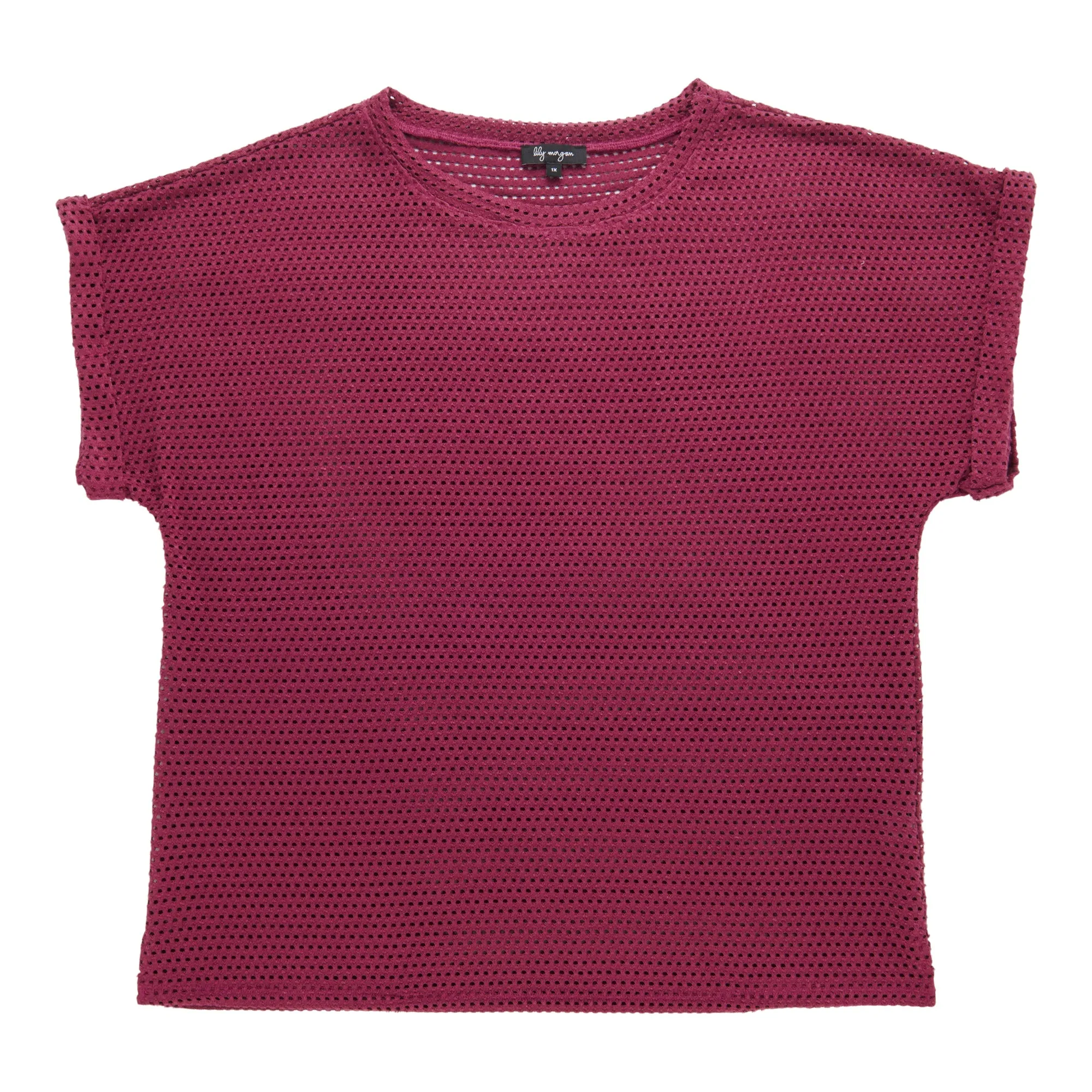 lily morgan Women's Plus Knit T-Shirt sold by Giant Tiger product image thumbnail 3