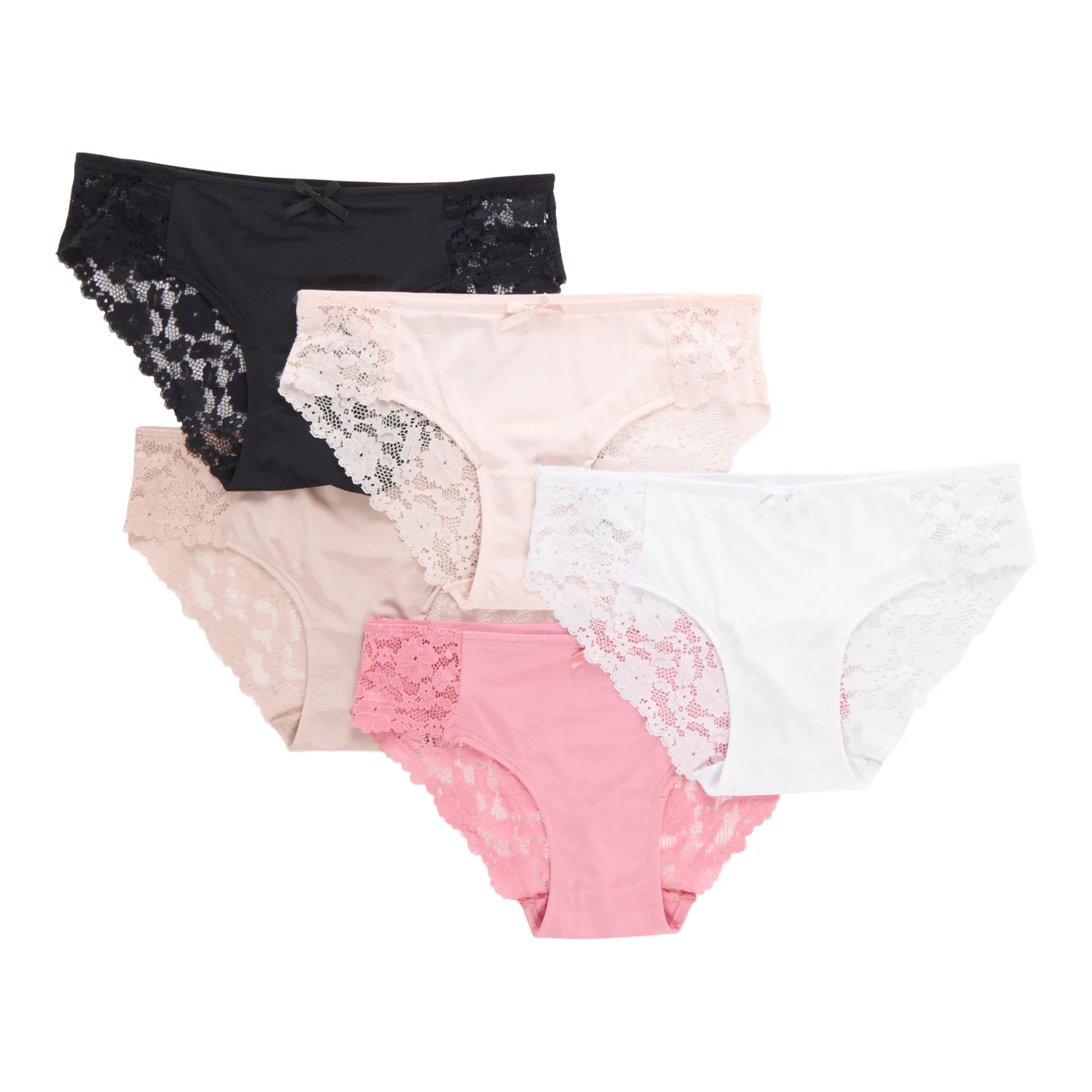 Women's Hi-Cut Lace Briefs, 5-Pack sold by Giant Tiger product image thumbnail 2