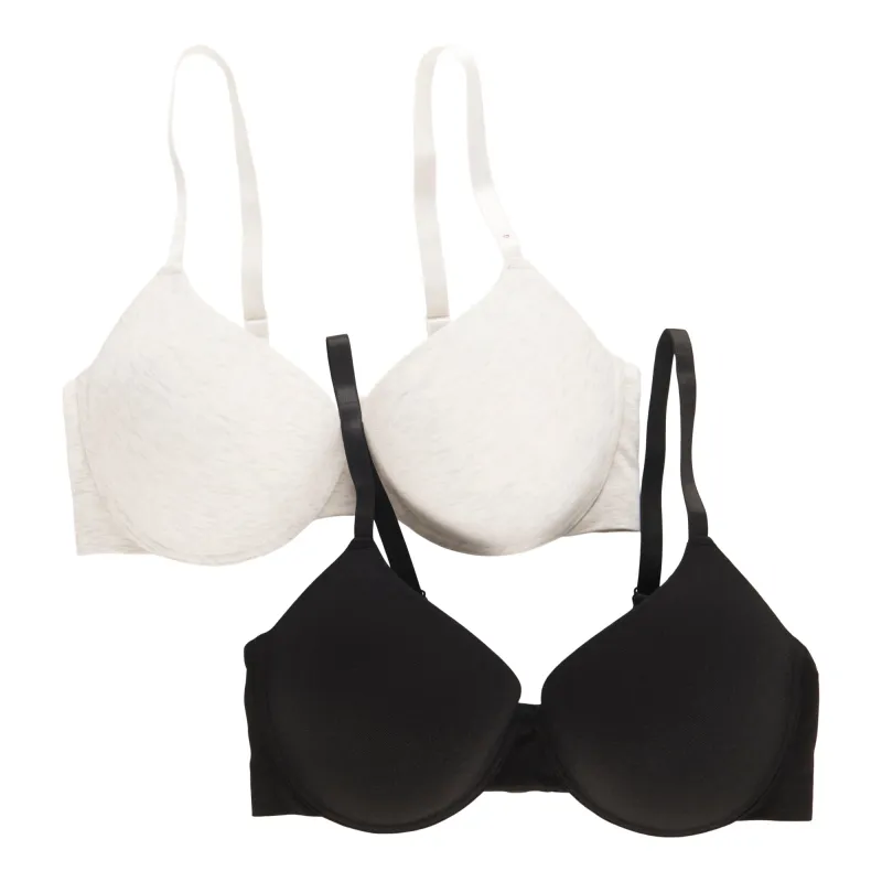 Carisma Women's Plus T-Shirt Bras, 2-Pack sold by Giant Tiger