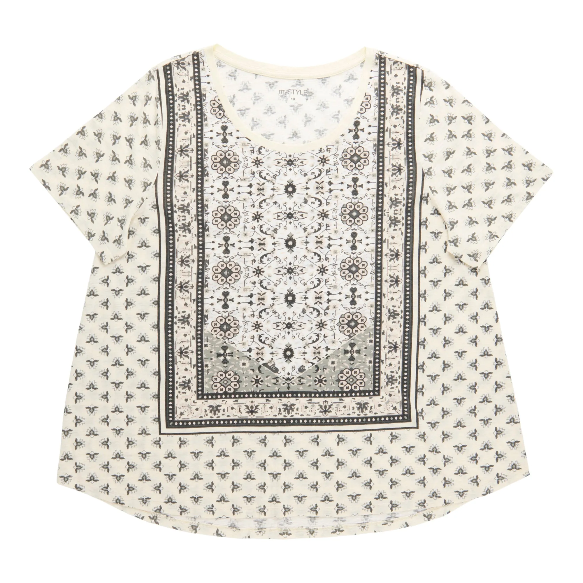 mySTYLE Women's Plus Boho Tee sold by Giant Tiger