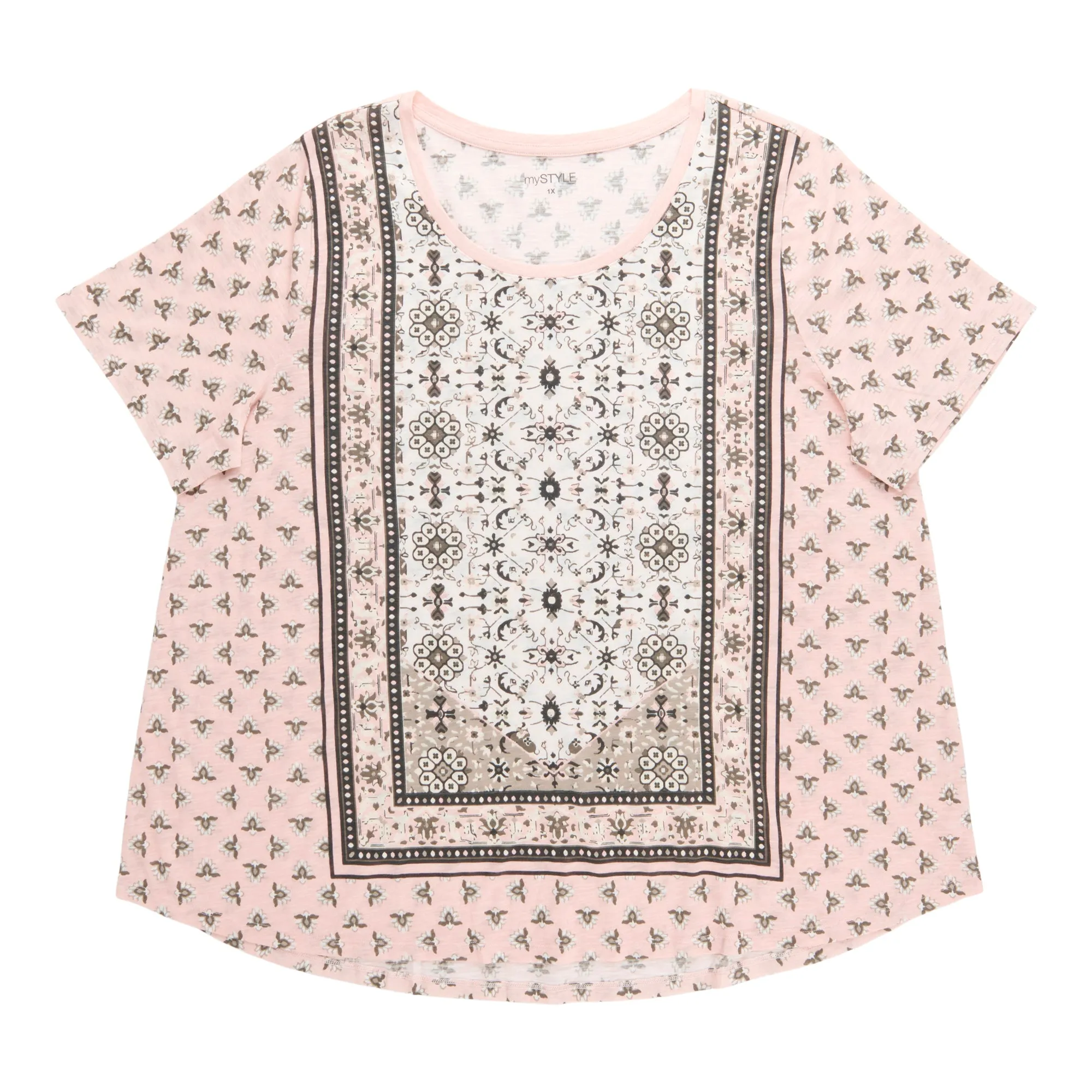 mySTYLE Women's Plus Boho Tee sold by Giant Tiger product image thumbnail 2