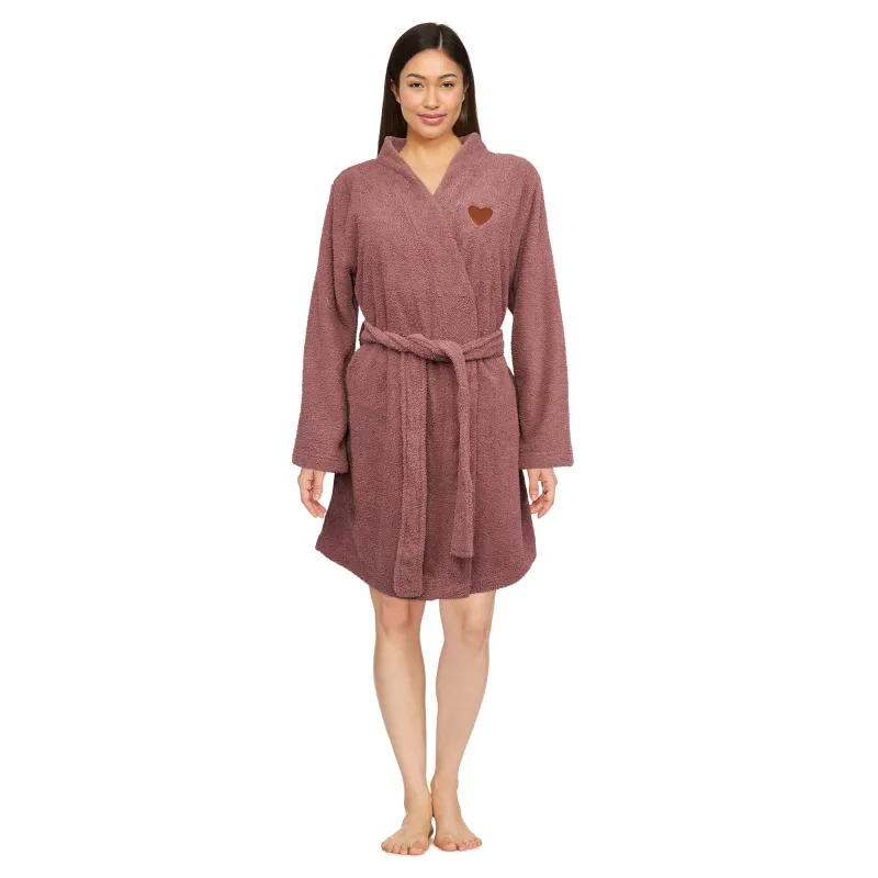 Women's Short Robe, Assorted made by Giant Tiger