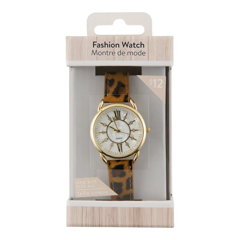 Women's Basic Strap Watch sold by Giant Tiger