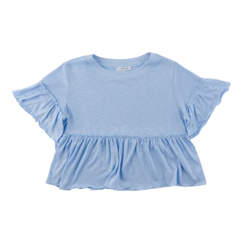 mySTYLE Women's Flounce Top made by Giant Tiger