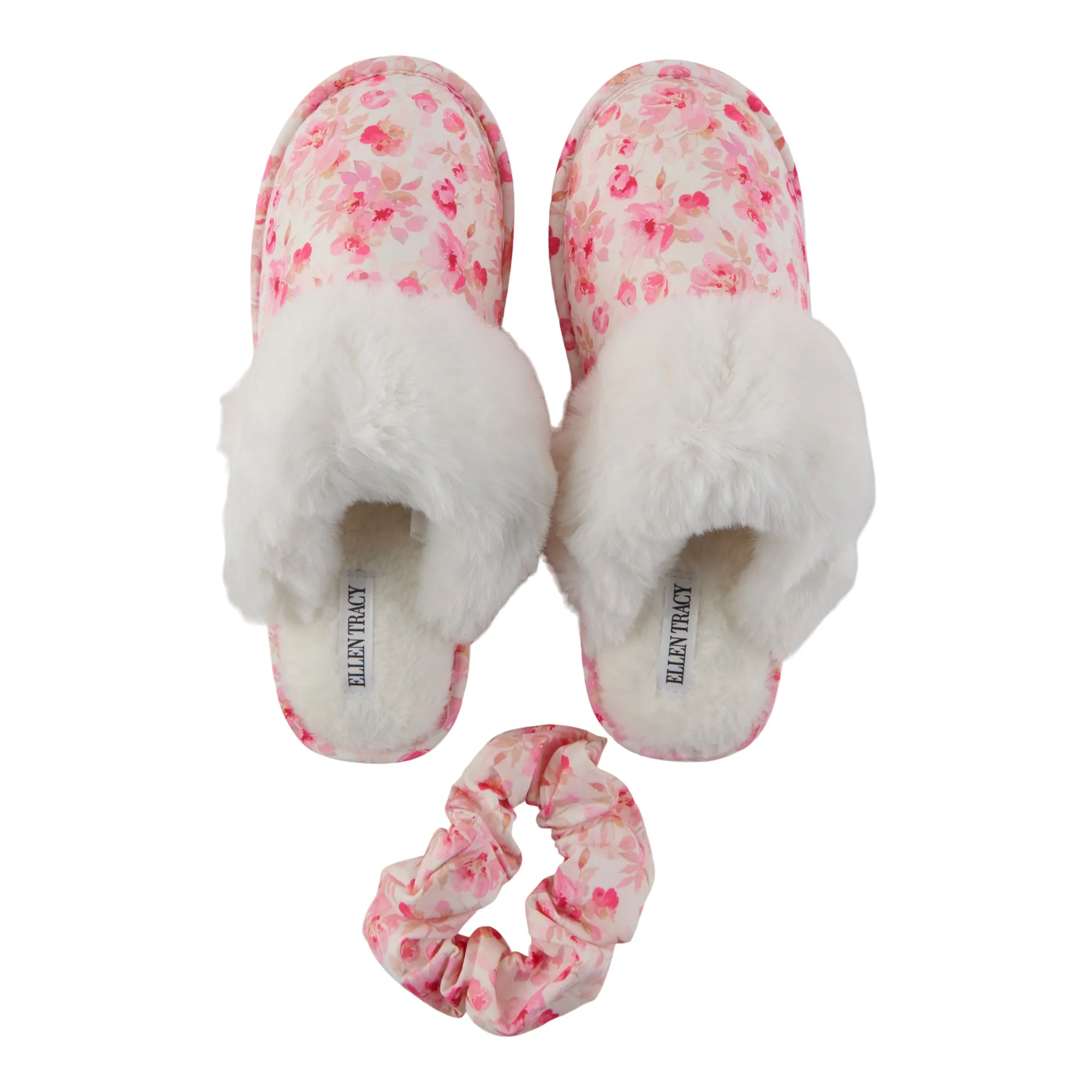 Ellen Tracy Women's Slippers and Scrunchie Set, 2-Piece sold by Giant Tiger product image thumbnail 4