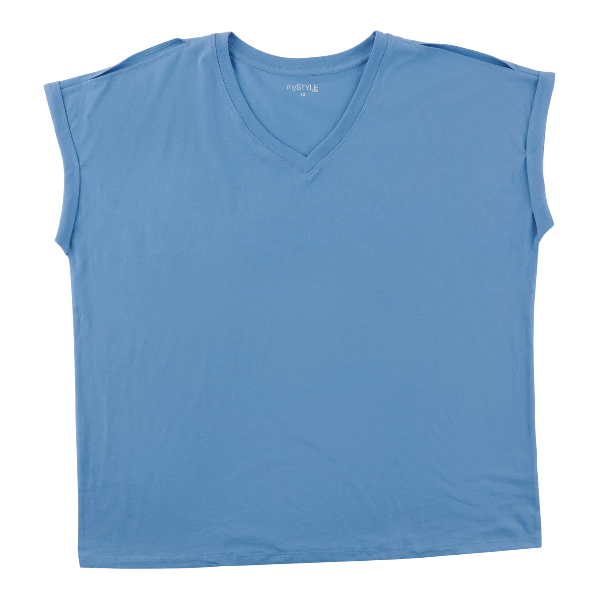 mySTYLE Women's Plus Cold Shoulder T-Shirt sold by Giant Tiger product image thumbnail 2