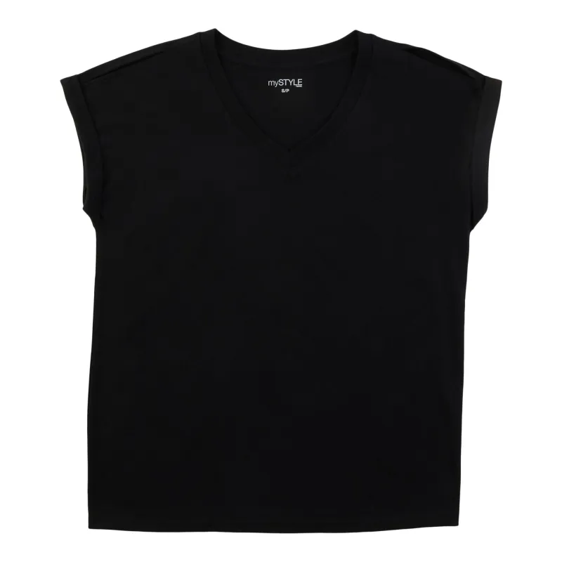 mySTYLE Women's Cold Shoulder T-Shirt made by Giant Tiger