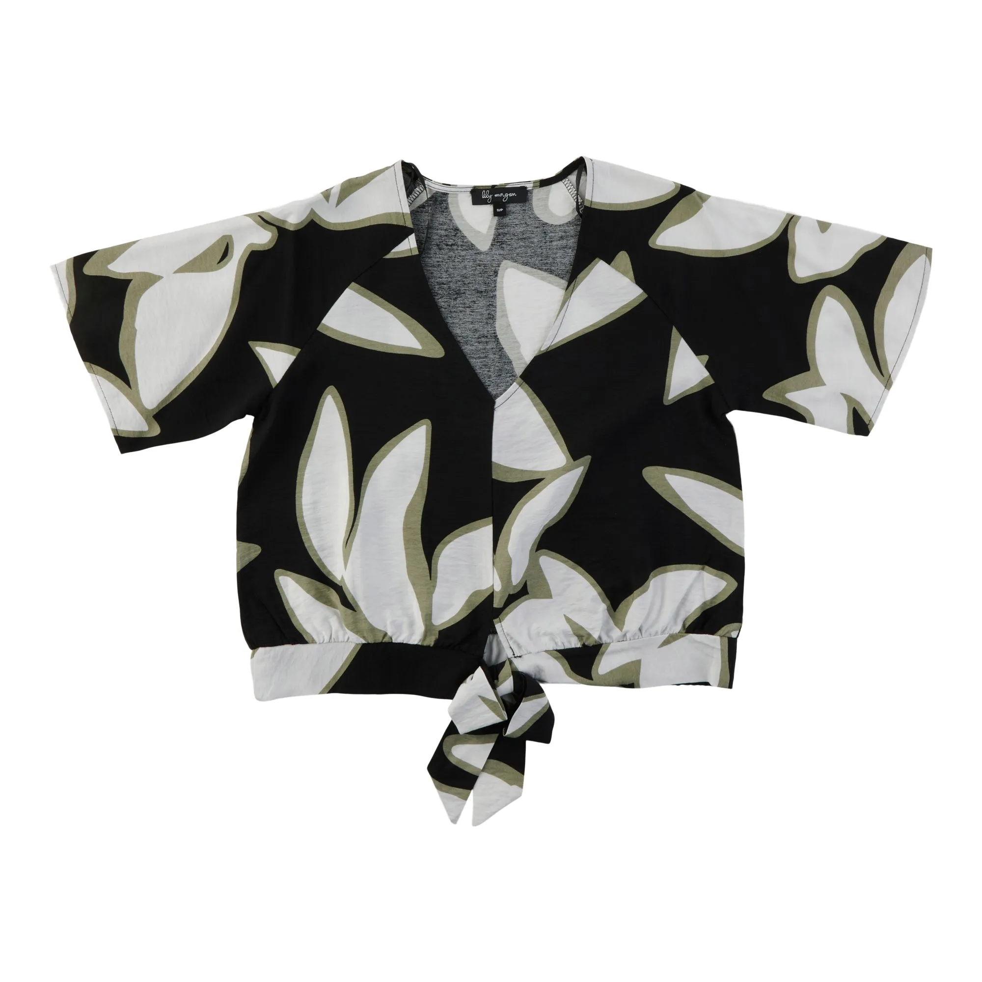 lily morgan Women's Printed Textured Blouse sold by Giant Tiger product image thumbnail 2
