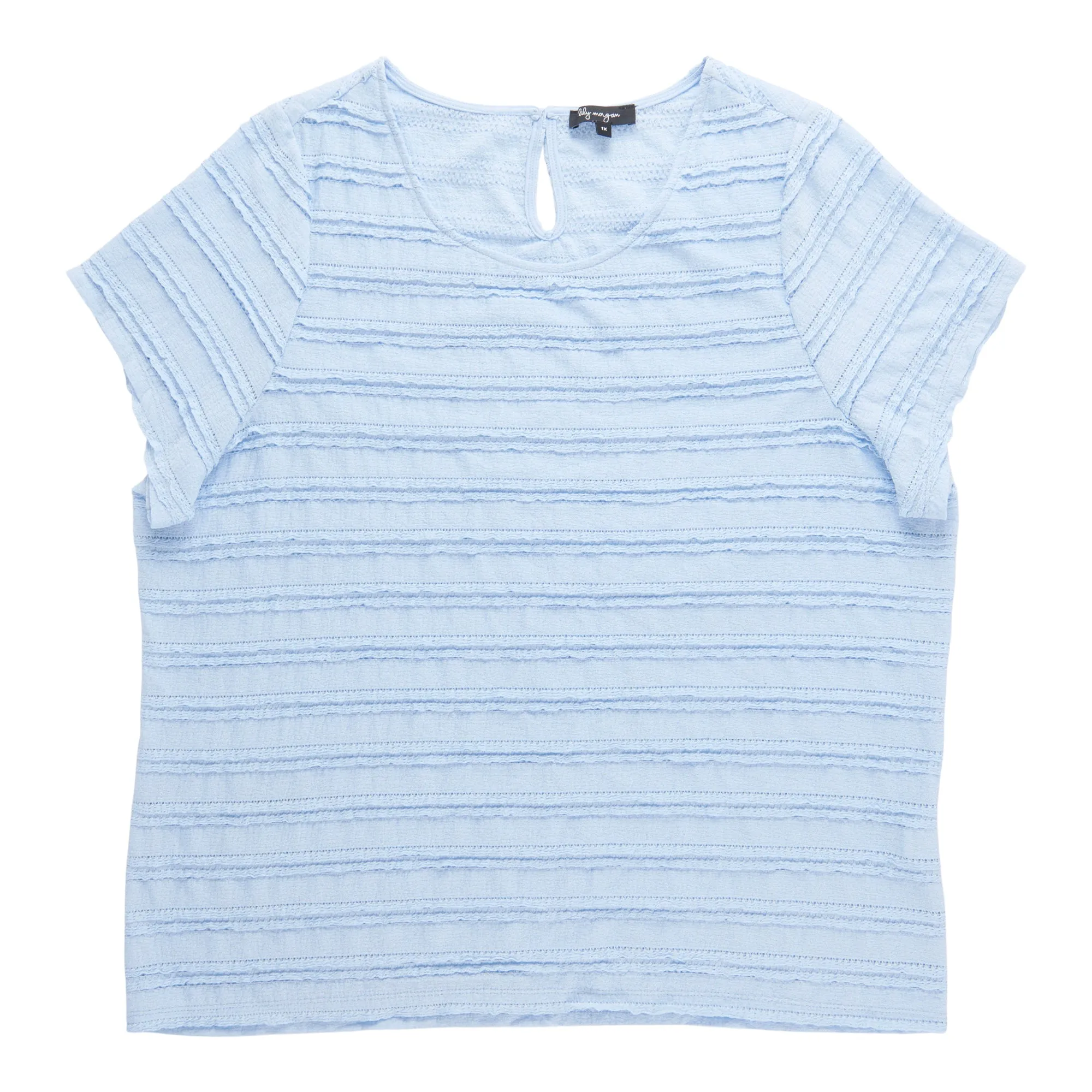 lily morgan Women's Plus Top with Lace Details sold by Giant Tiger product image thumbnail 3