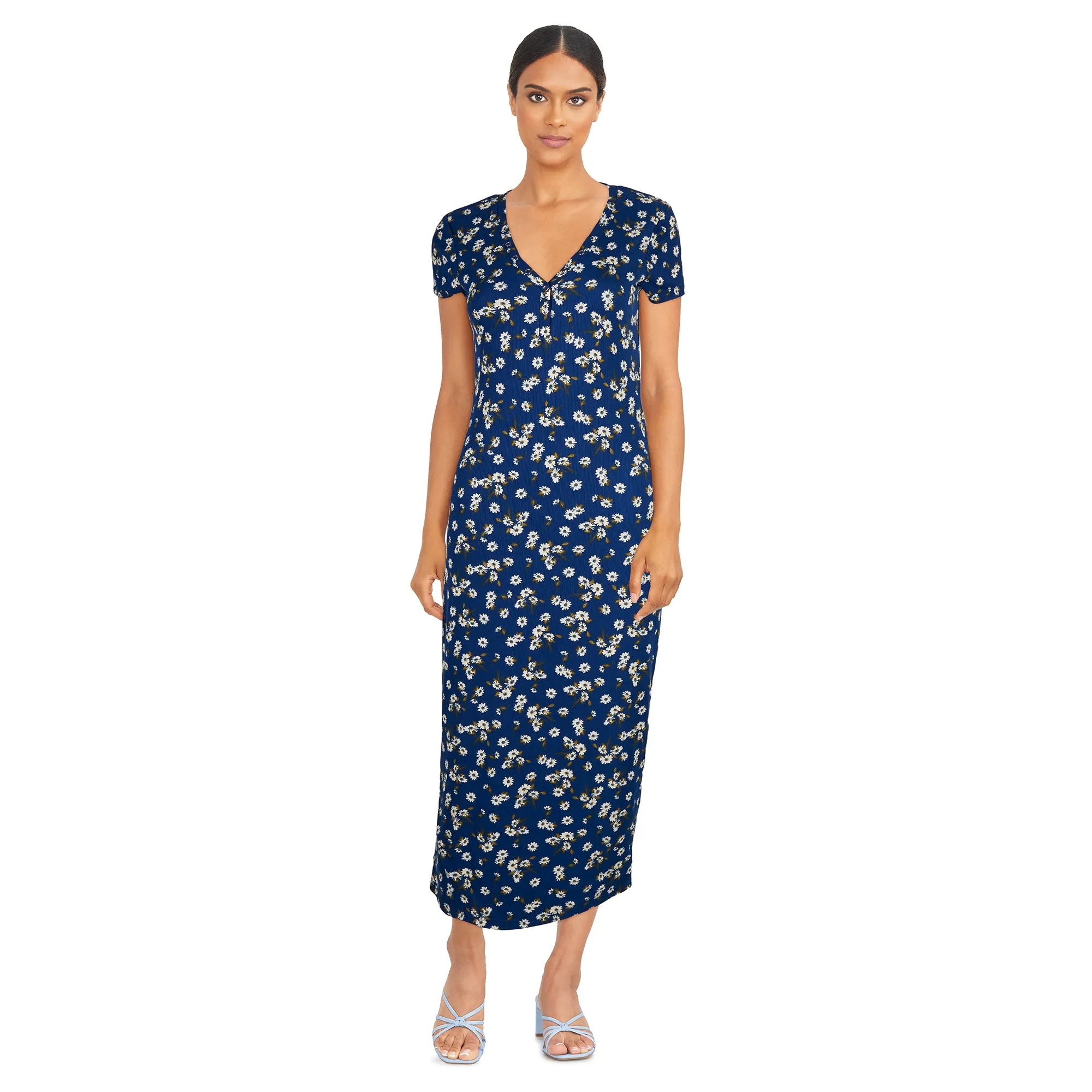 mySTYLE Women's Henley Midi Dress sold by Giant Tiger