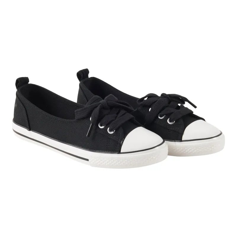 mySTYLE Women's Canvas 3 Eye Slip-Ons made by Giant Tiger