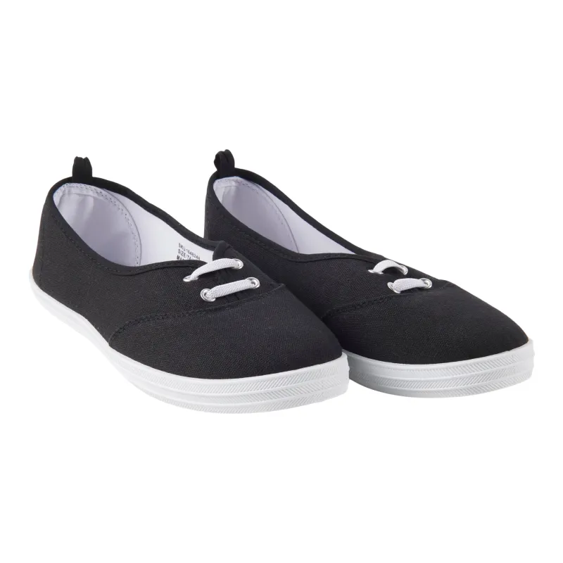 mySTYLE Women's Canvas 2 Eye Slip-Ons made by Giant Tiger