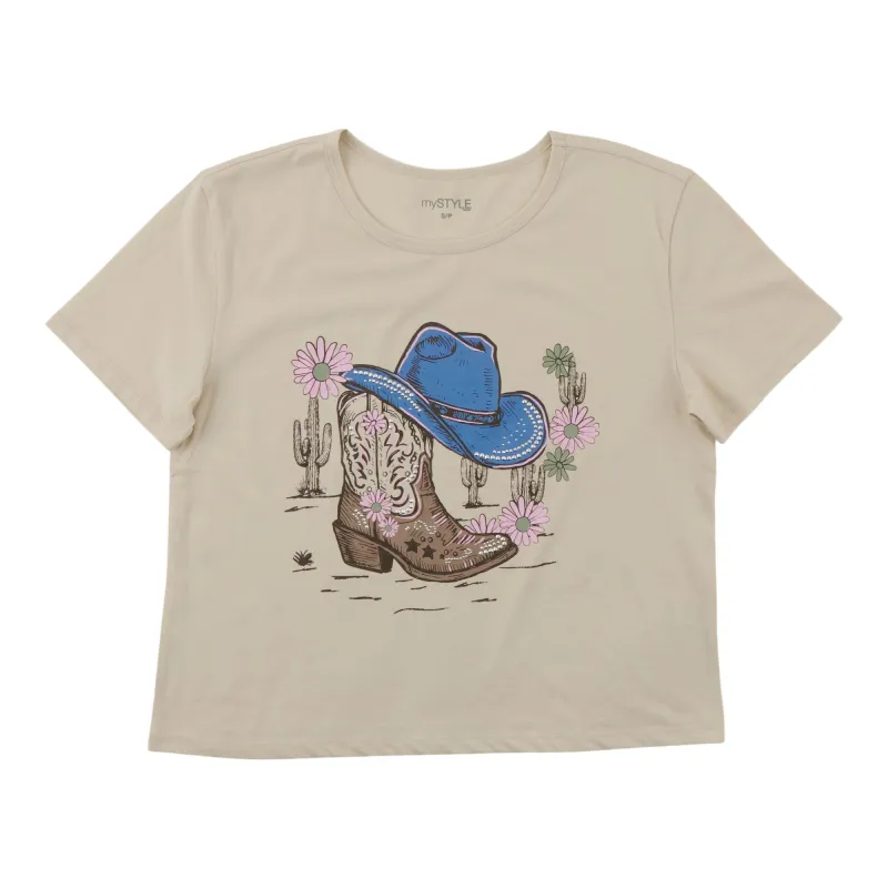 mySTYLE Women's Western T-Shirt made by Giant Tiger