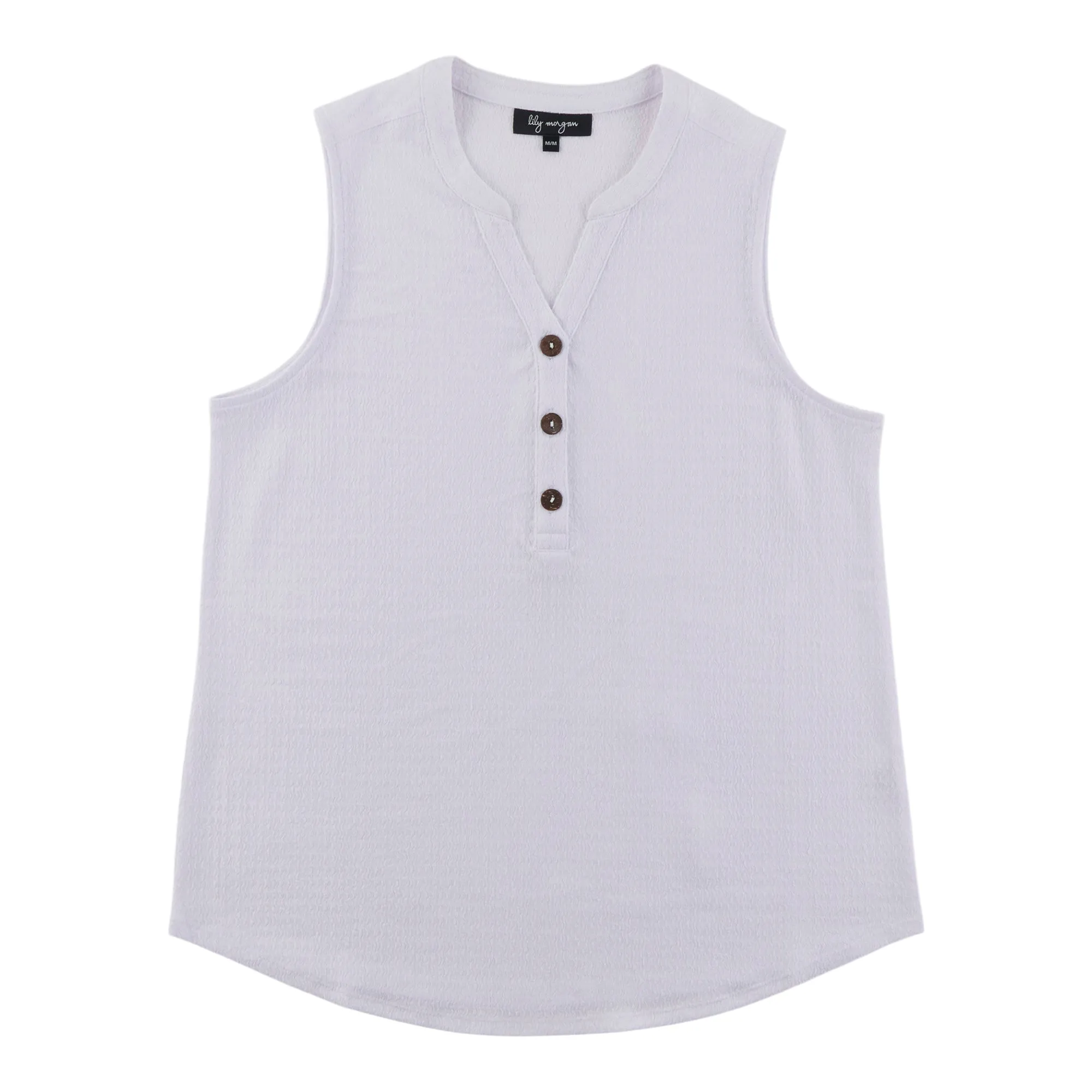 lily morgan Women's Solid Camisole with Front Buttons sold by Giant Tiger