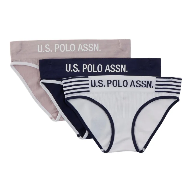 U.S. Polo Women's Bikini Underwear, 3-Pack made by Giant Tiger