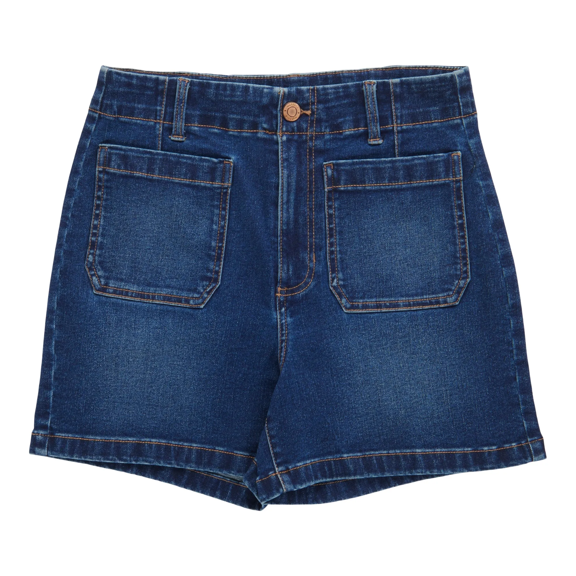 mySTYLE Women's Seaside Sailor Denim Shorts sold by Giant Tiger