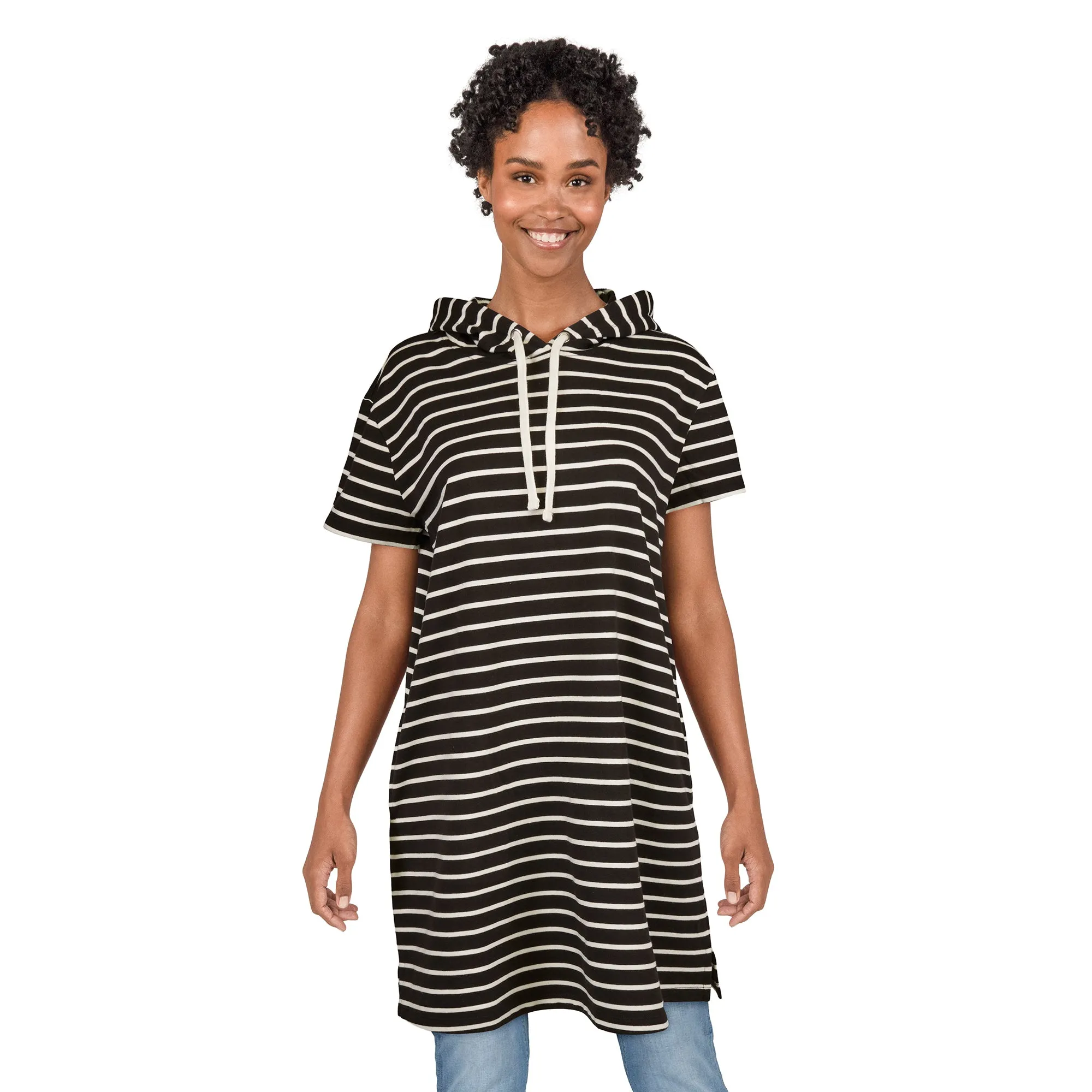 mySTYLE Women's Hooded Tunic with Pockets sold by Giant Tiger