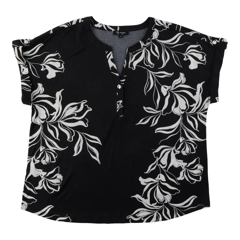 lily morgan Women's Plus Top with Tabs made by Giant Tiger