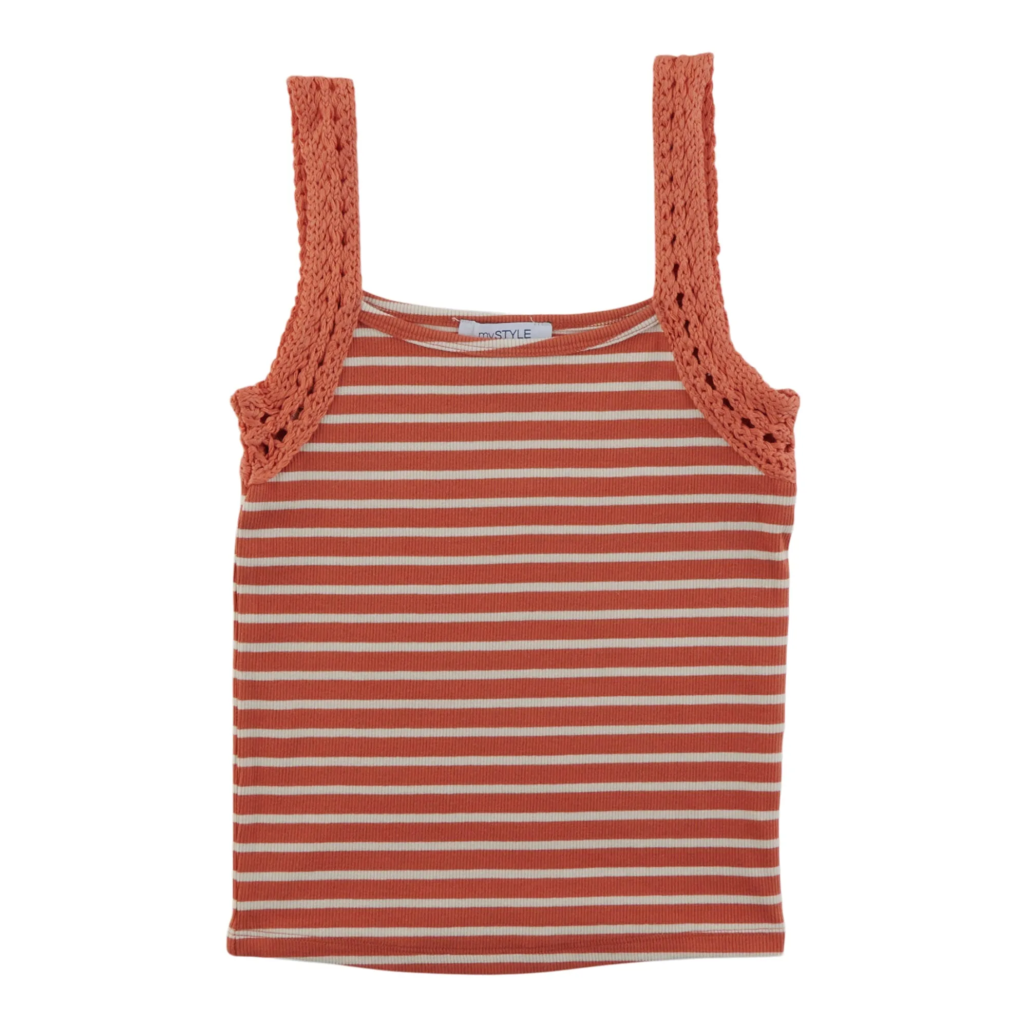 mySTYLE Women's Crocheted Trim Tank Top sold by Giant Tiger product image thumbnail 2