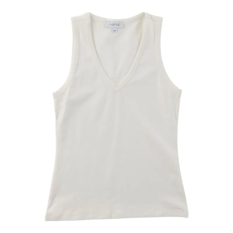 mySTYLE Women's V-Neck Tank Top made by Giant Tiger