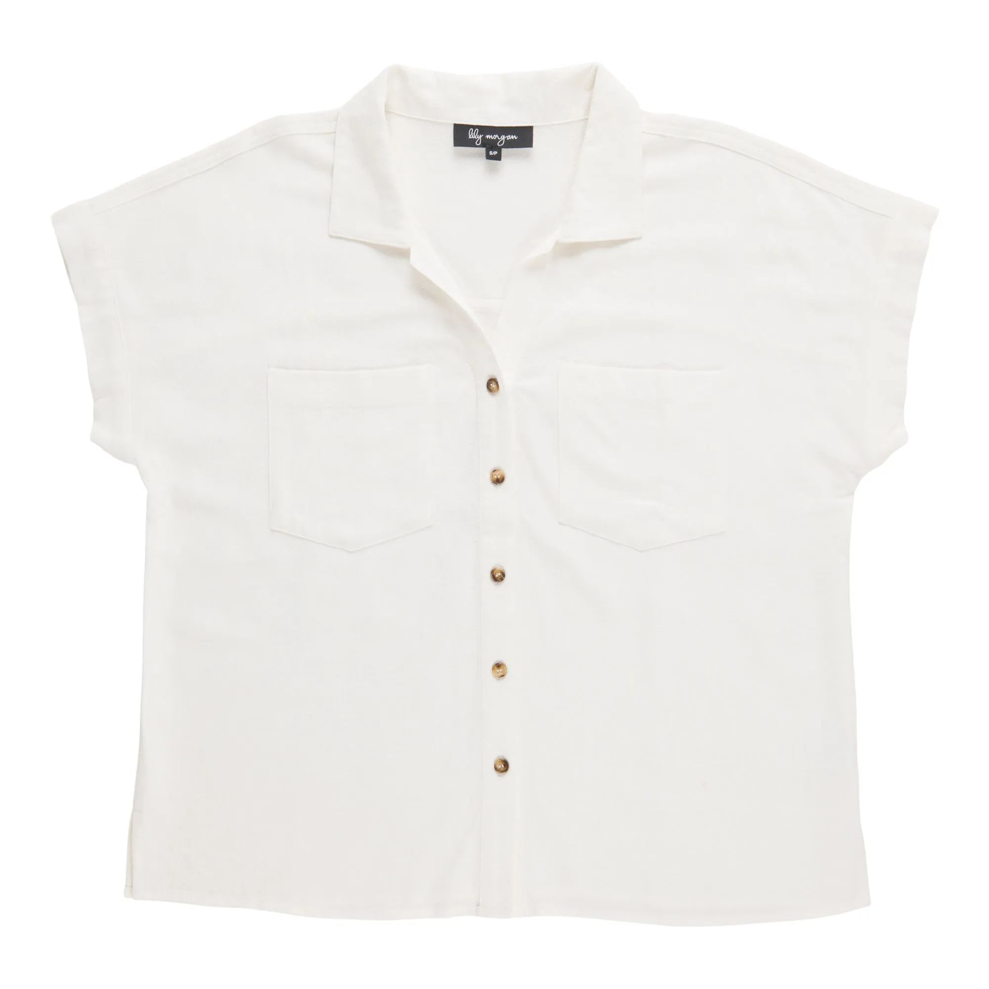 lily morgan Women's Linen Blend Blouse sold by Giant Tiger