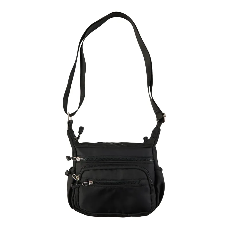Nylon Crossbody Bag made by Giant Tiger
