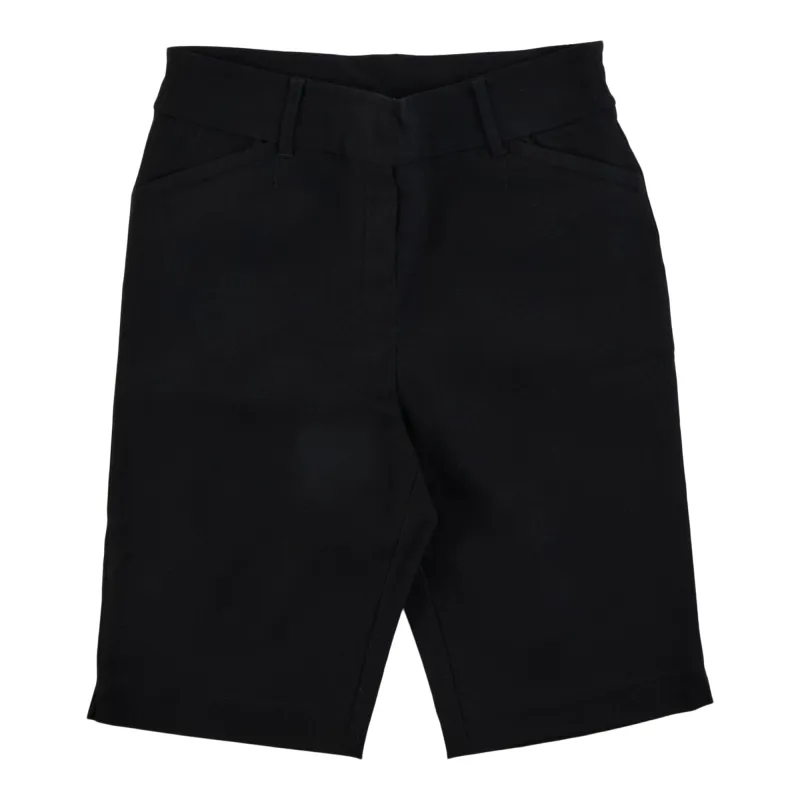 lily morgan Women's Solid High-Rise Bermuda Shorts made by Giant Tiger