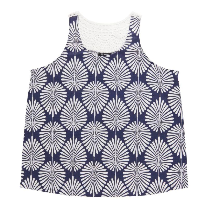 lily morgan Women's Plus Camisole with Back Applique made by Giant Tiger