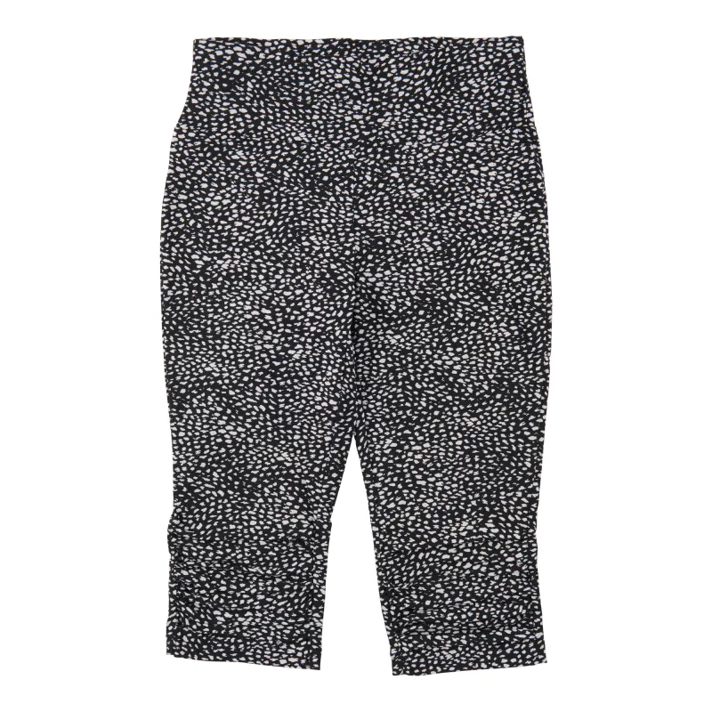lily morgan Women's Printed Ruched Knee Capris made by Giant Tiger