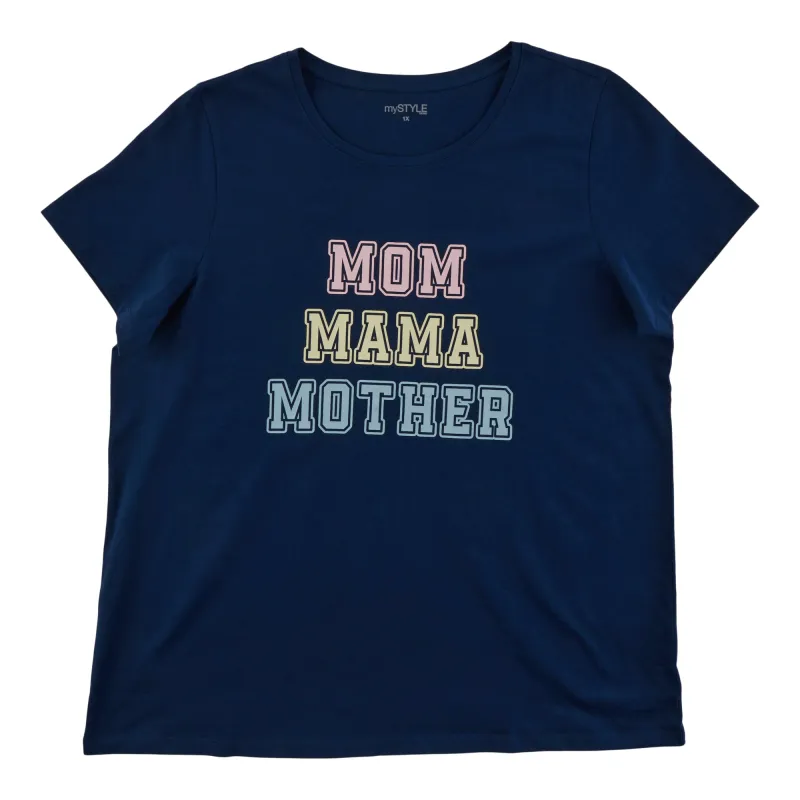 mySTYLE Women's Plus Mother's Day T-Shirt made by Giant Tiger