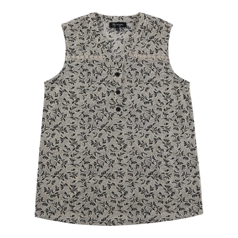 lily morgan Women's Printed Camisole with Lace Detailing made by Giant Tiger