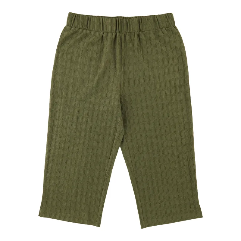 Classic Editions Women's Textured Capris with Pockets made by Giant Tiger