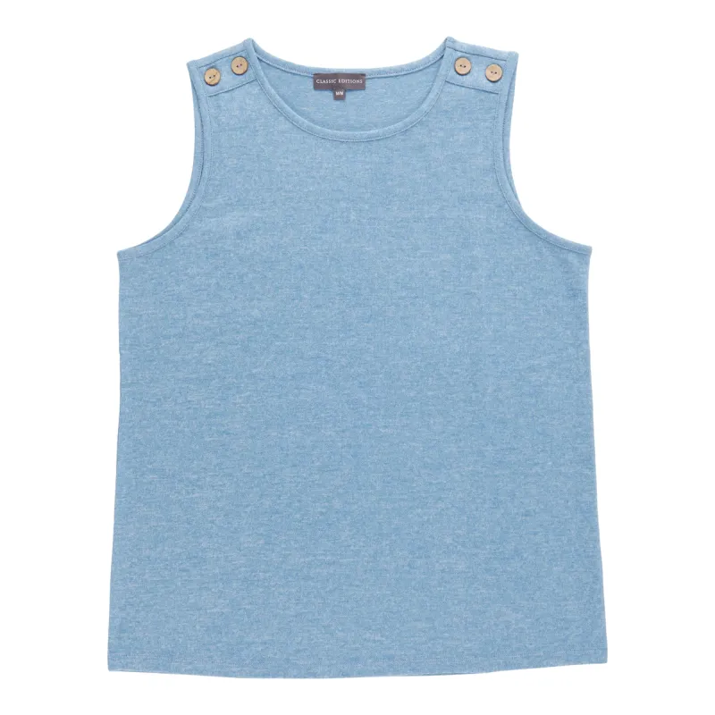 Classic Editions Women's Sleeveless Scooped Tank Top made by Giant Tiger