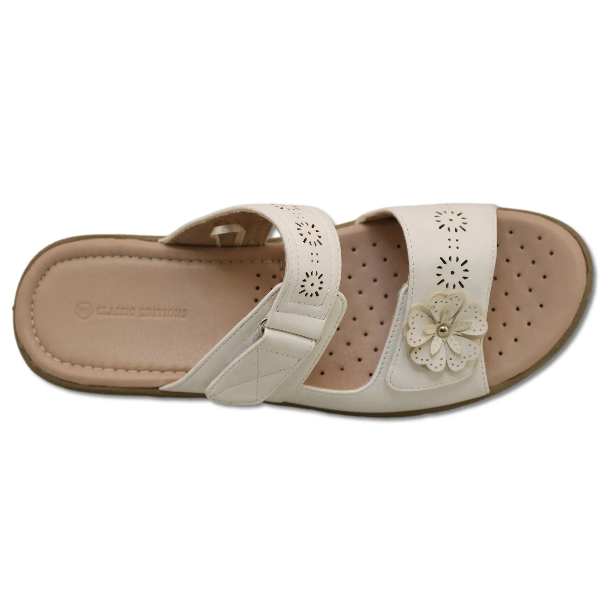 Classic Editions Women's Comfort Floral Sandals sold by Giant Tiger product image thumbnail 4