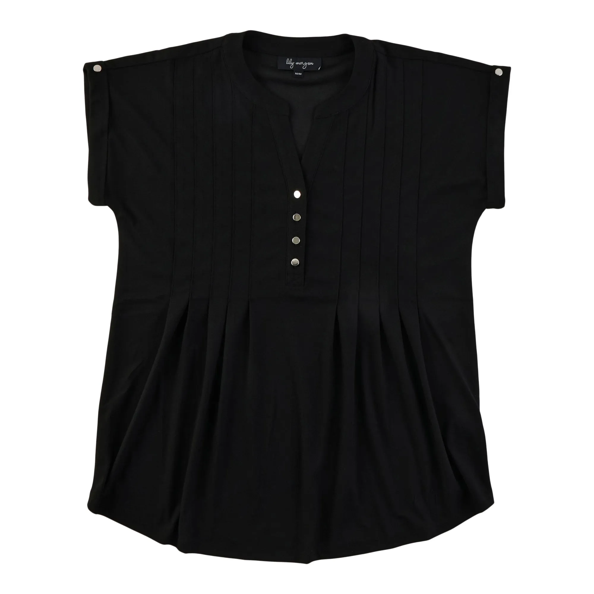 lily morgan Women's Pleated Top sold by Giant Tiger