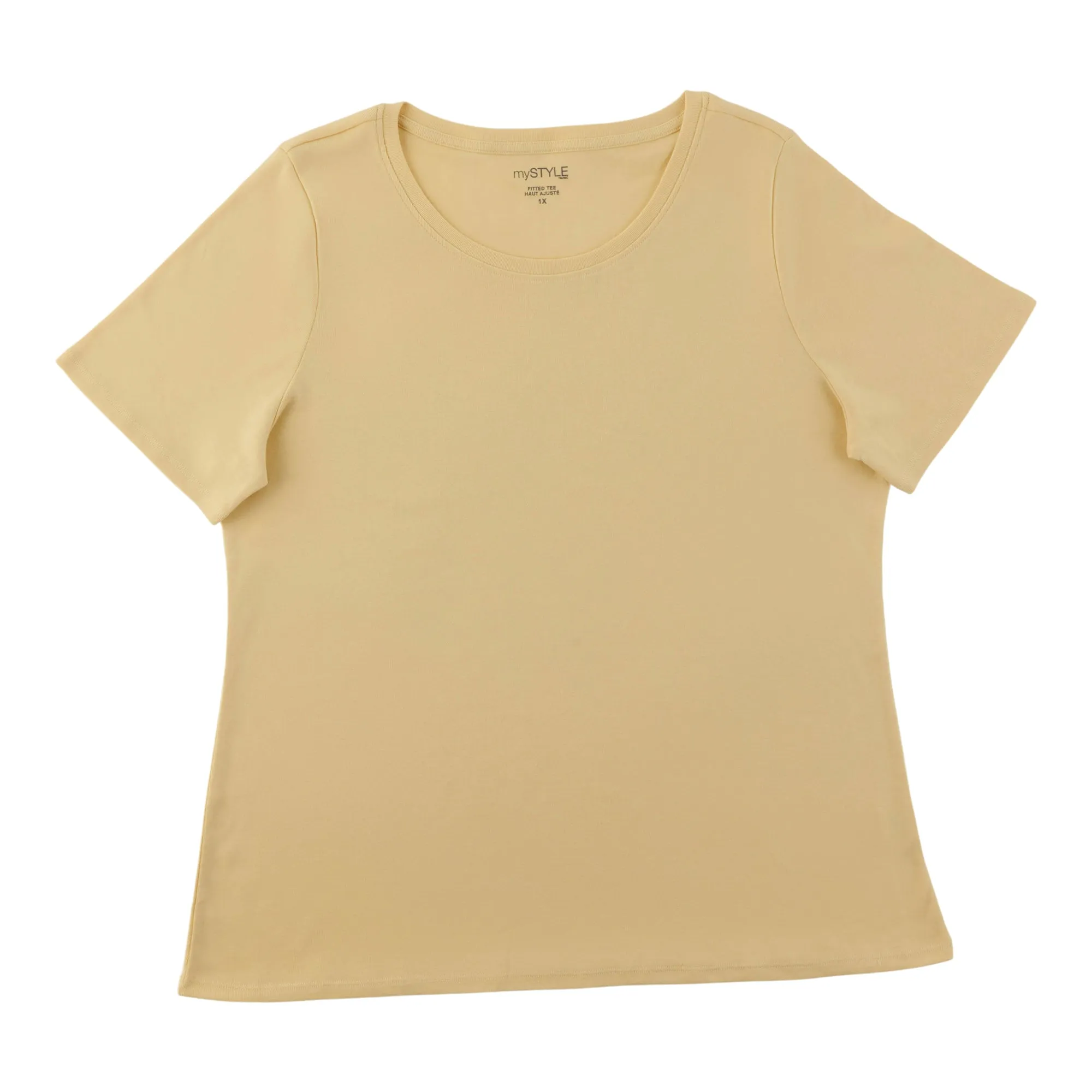 mySTYLE Women's Plus Fitted T-Shirt sold by Giant Tiger product image thumbnail 3