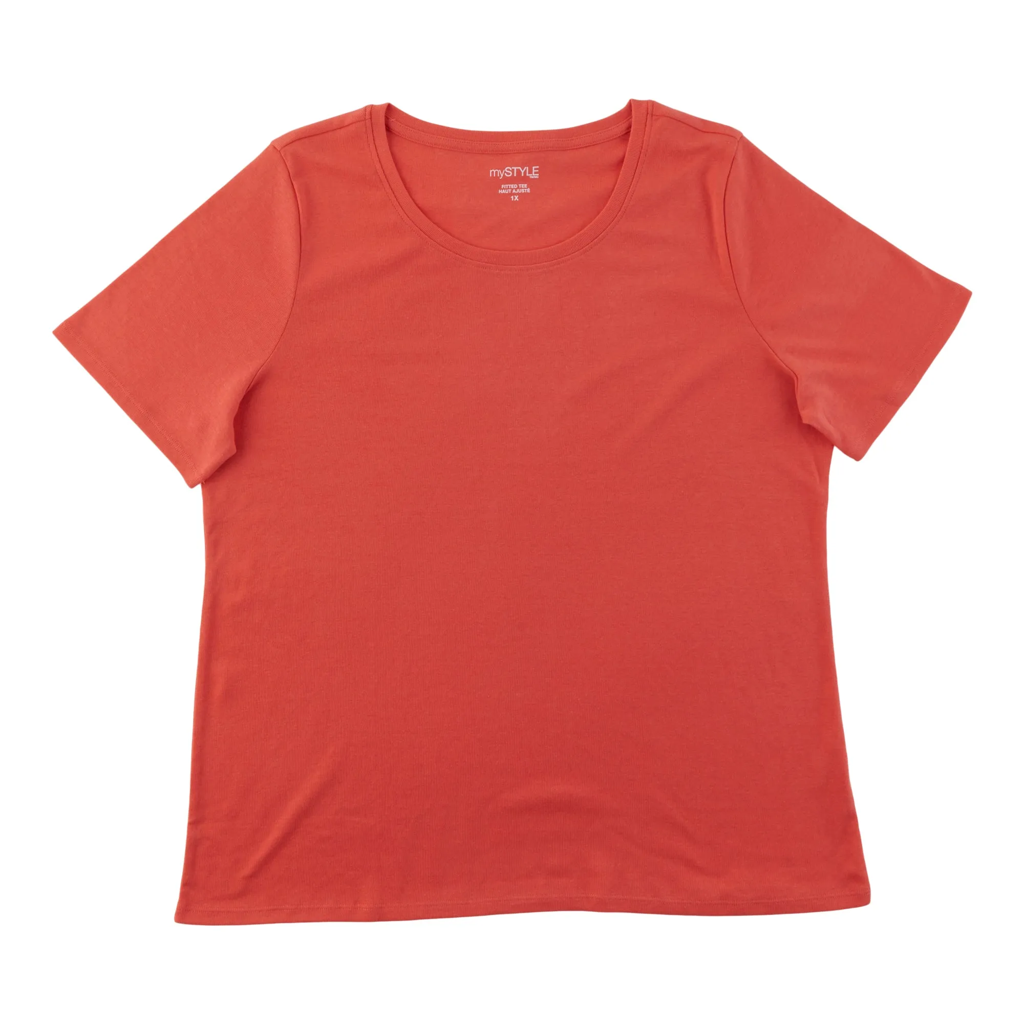 mySTYLE Women's Plus Fitted T-Shirt sold by Giant Tiger product image thumbnail 2