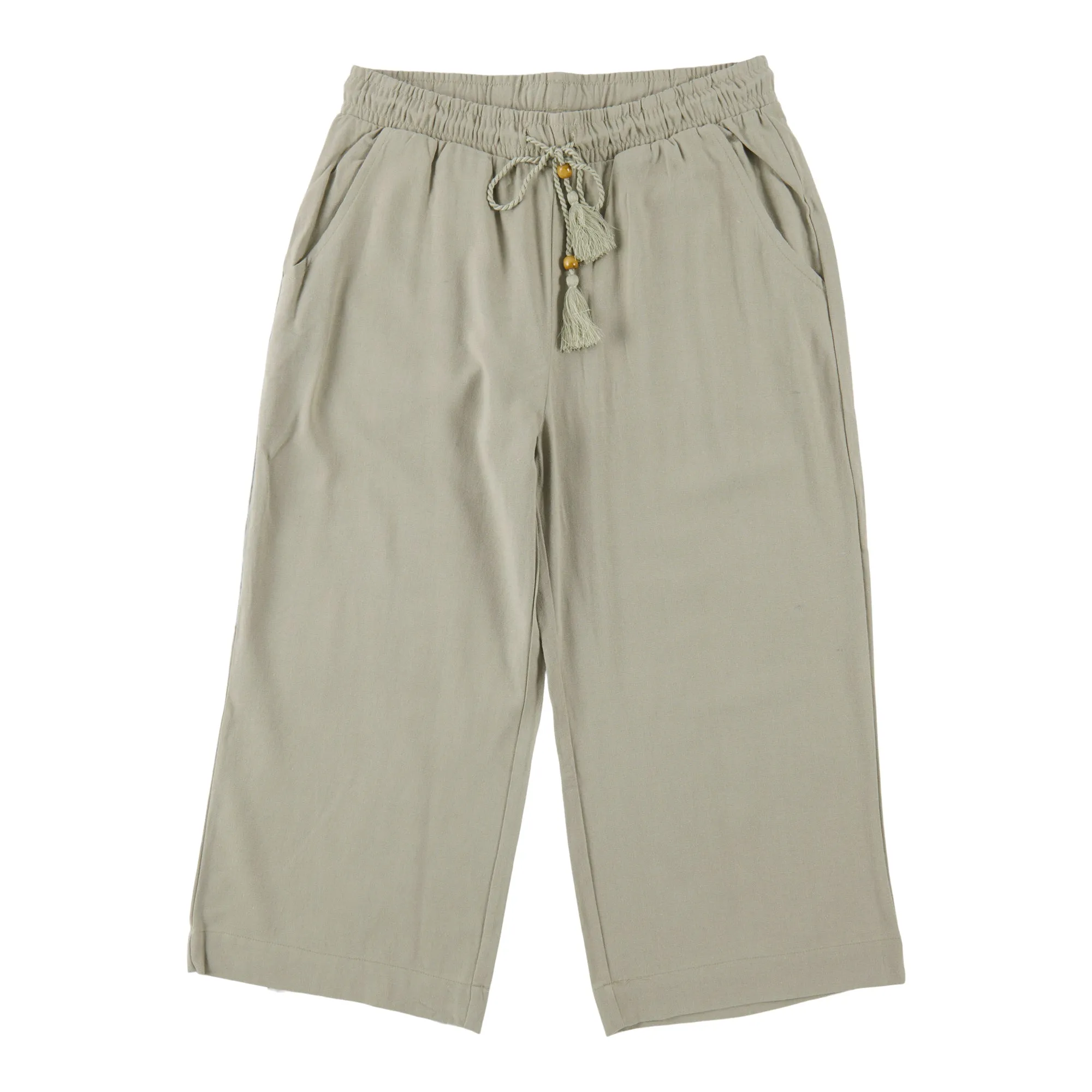 Classic Editions Women's Solid Drawstring Capris sold by Giant Tiger product image thumbnail 4