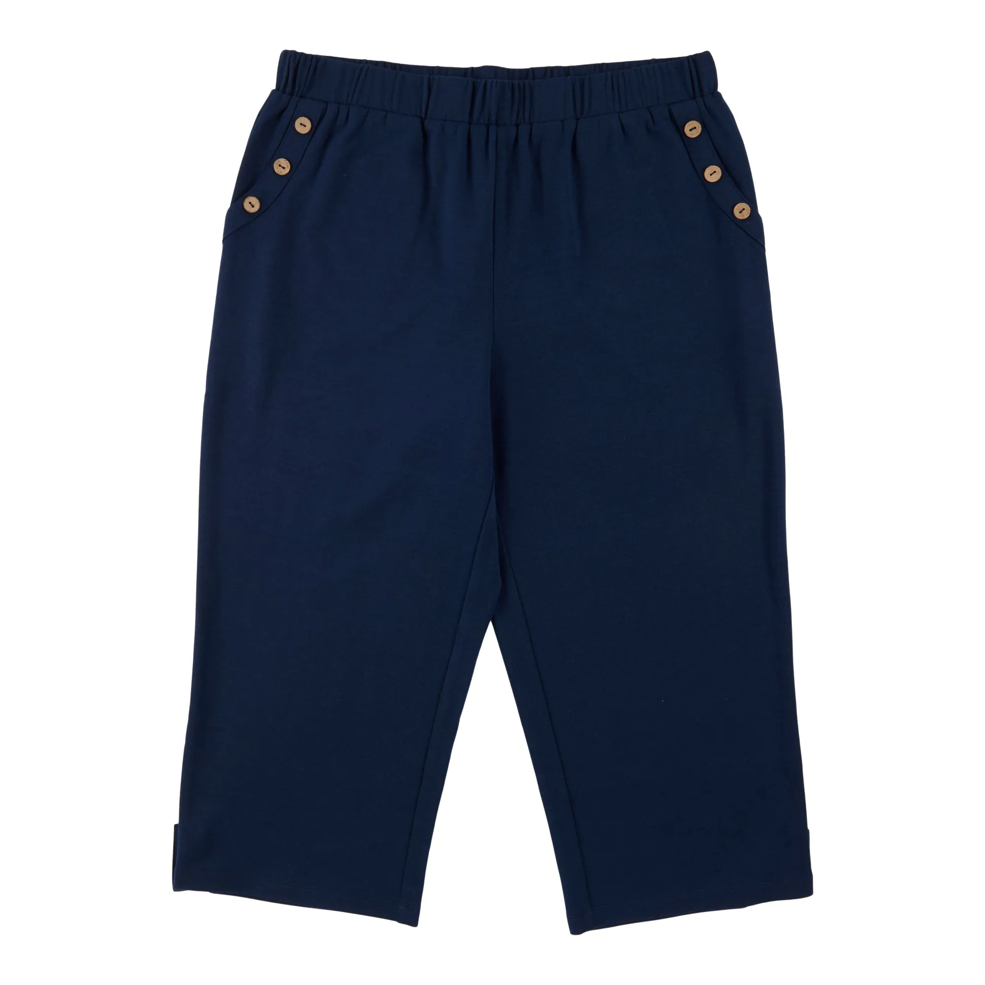 Classic Editions Women's High-Rise Button Detail Capris sold by Giant Tiger product image thumbnail 3