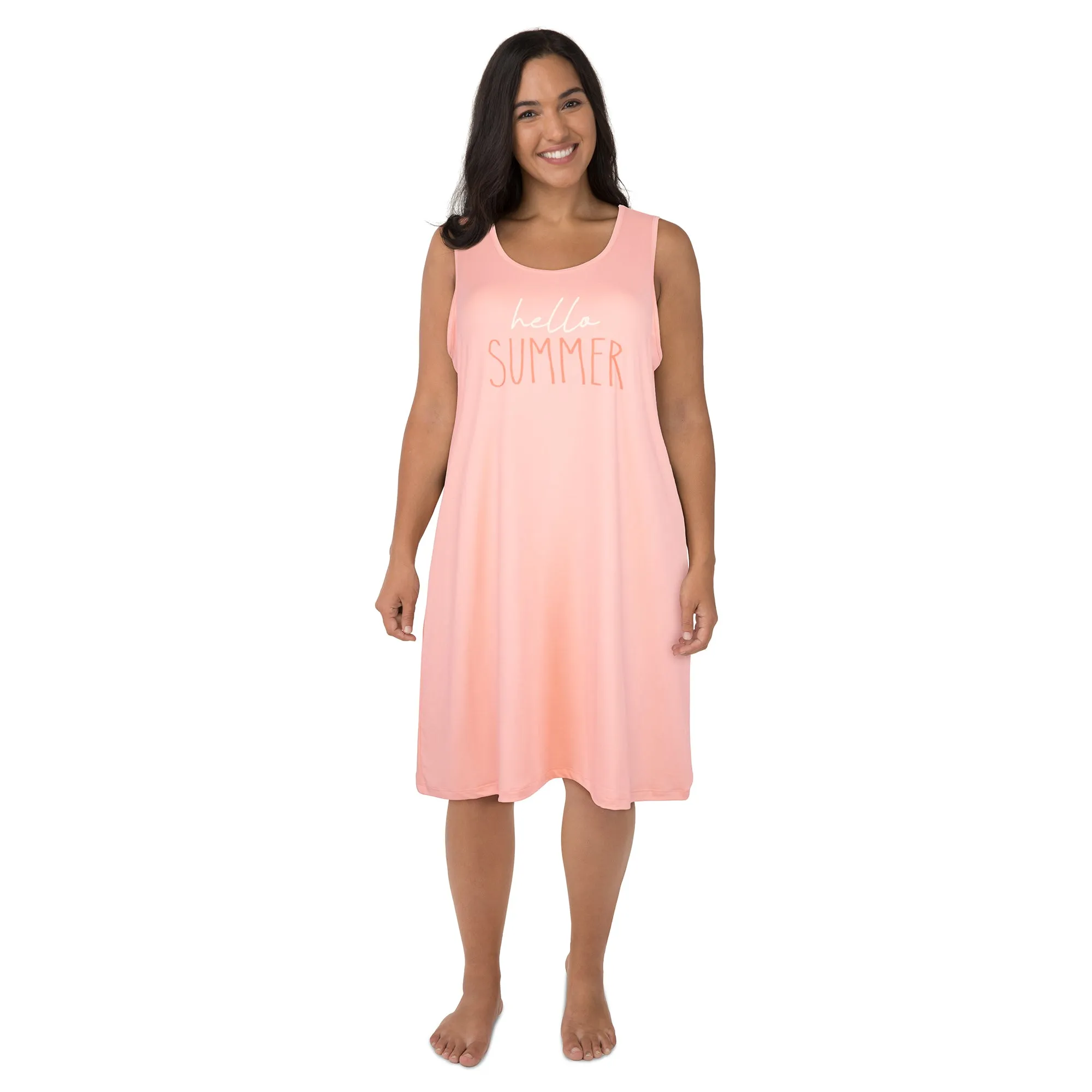 Carisma Women's Plus Sleeveless Below Waist Sleepshirt sold by Giant Tiger product image thumbnail 2