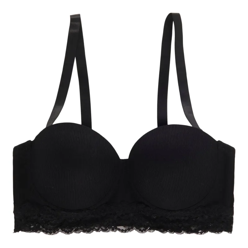 Carisma Women's Plus Lace Push-Up Convertible Bra made by Giant Tiger