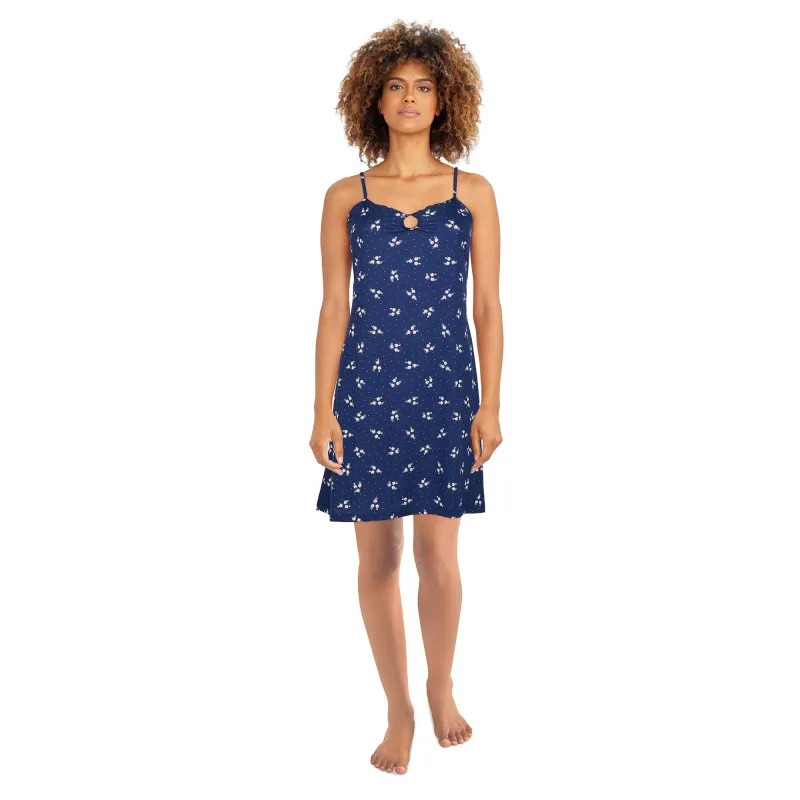 Carisma Women's Ribbed Chemise Nightgown made by Giant Tiger